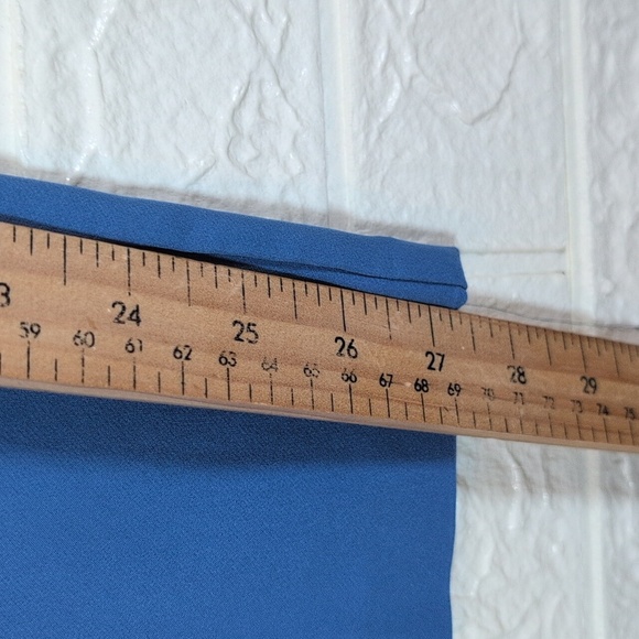 362-Dynamite Sky Blue Tie-Waist Trousers - Picture 4 of 4